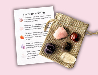 Fertility Support Crystal Set